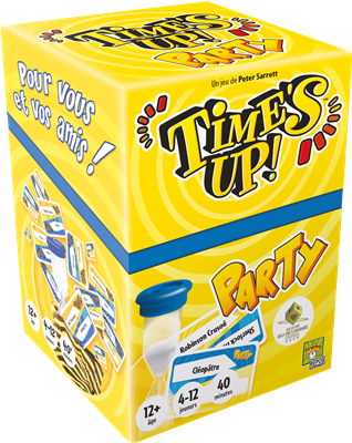 Time's up party jaune