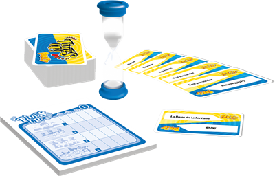 Time's up party jaune