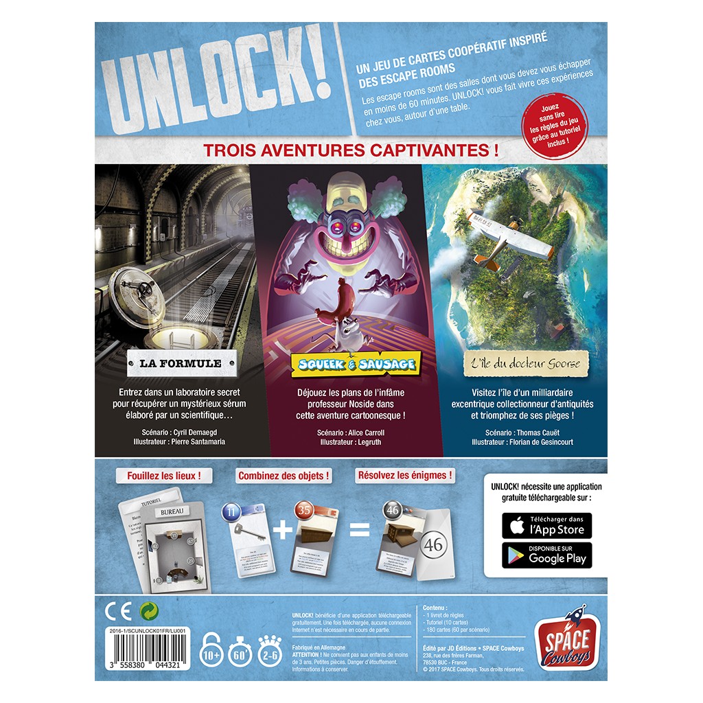 Unlock 01 - Escape Adventures