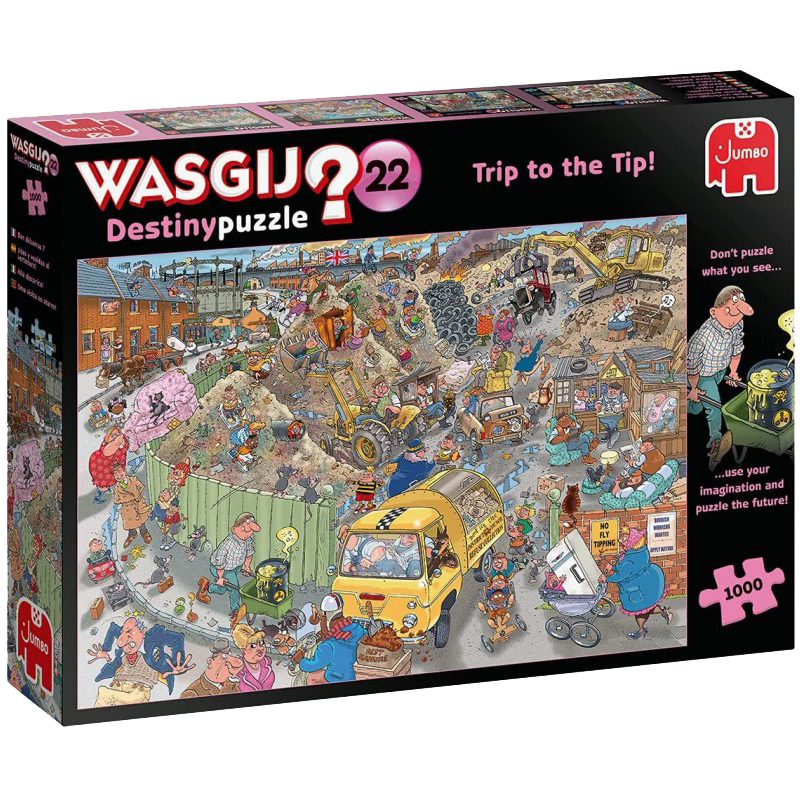 Puzzle Wasgij Destiny 22 - 1000 pcs - Voyage à la  Décharge !