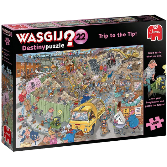 Puzzle Wasgij Destiny 22 - 1000 pcs - Voyage à la  Décharge !
