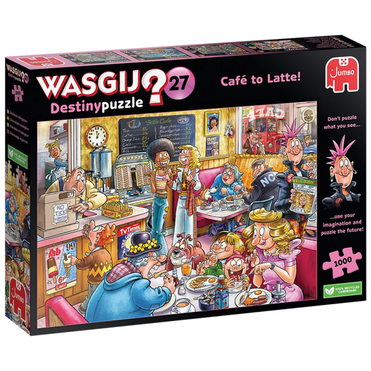 Puzzle Wasgij Destiny 27 - 1000 pcs - Café Latte !