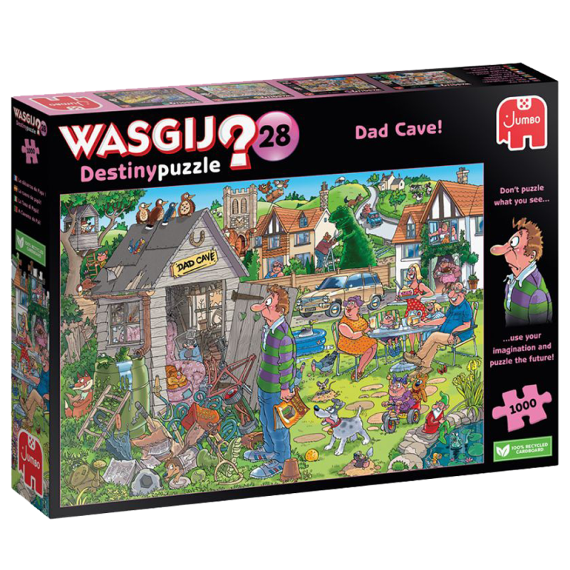 Puzzle Wasgij Destiny 28 - 1000 pcs - Le débarras de  papa !