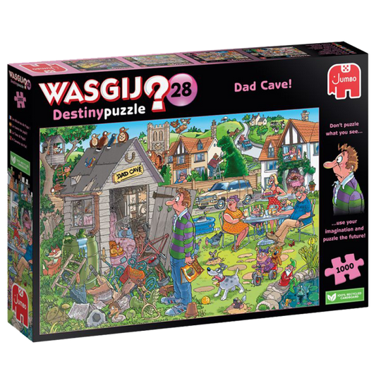 Puzzle Wasgij Destiny 28 - 1000 pcs - Le débarras de  papa !