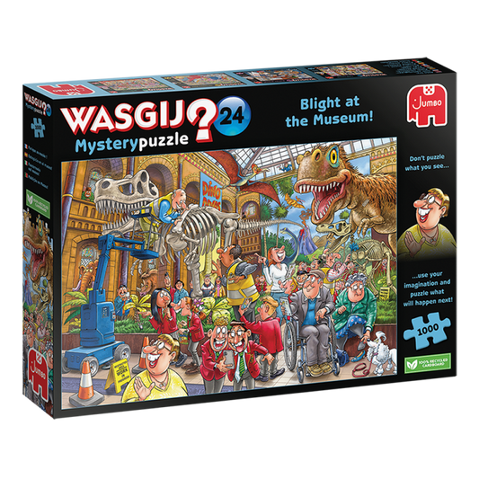 Puzzle Wasgij Mystery 24 - 1000 pcs - Panique au Musée !