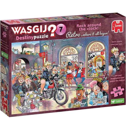 Puzzle Wasgij Retro Destiny 07 - 1000 pcs - Rock Around  the Clock !