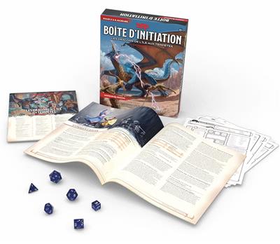 JDR D&D 5 : Kit d'initiation Dragons l'île aux tempêtes