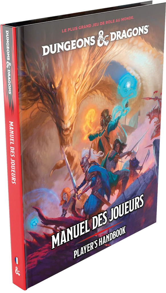 JDR D&D 5 : Manuel du joueur 2024 éd.