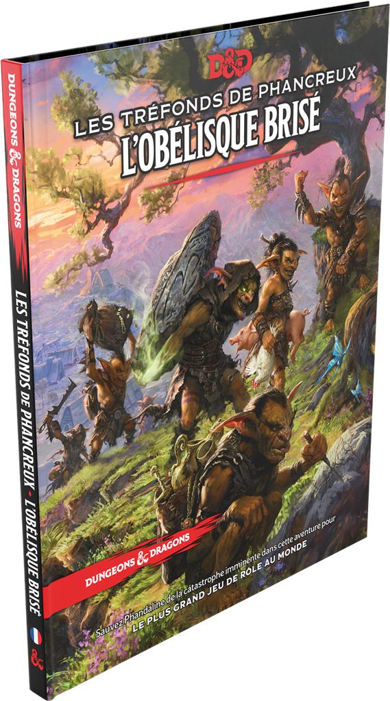 JDR D&D 5 : Supplément Les Tréfonds de Phancreux L'obelisque brisé