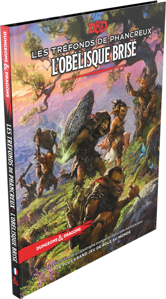 JDR D&D 5 : Supplément Les Tréfonds de Phancreux L'obelisque brisé
