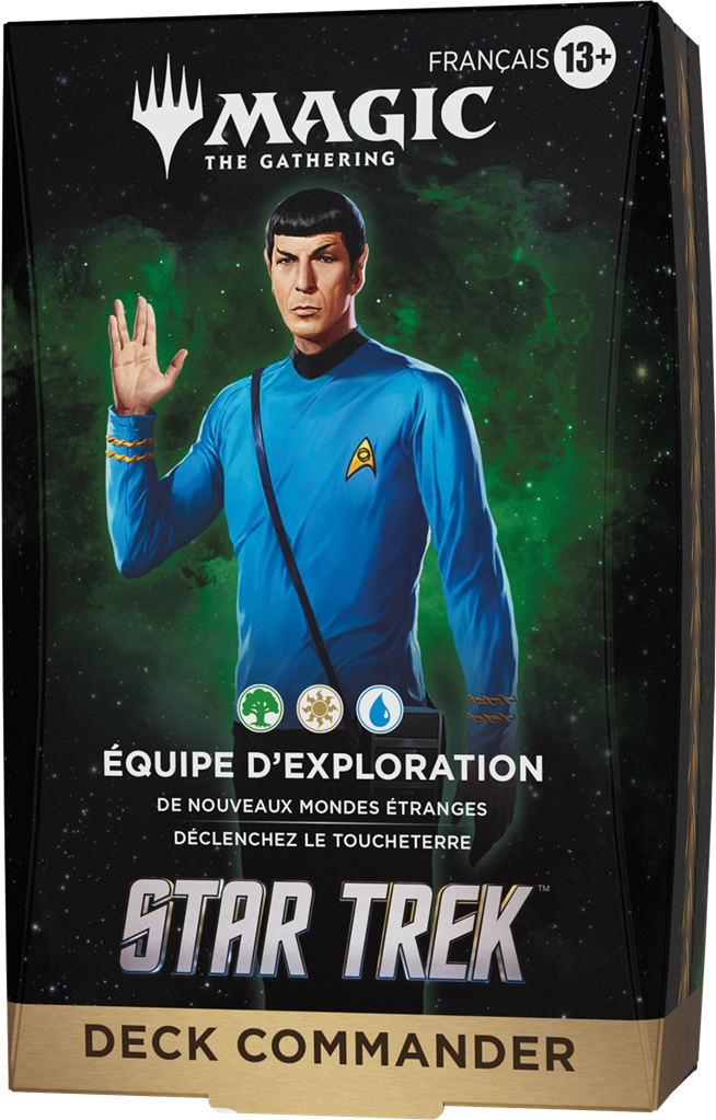 PRÉCO - MTG : Star Trek Lot 4 Decks Commander FR