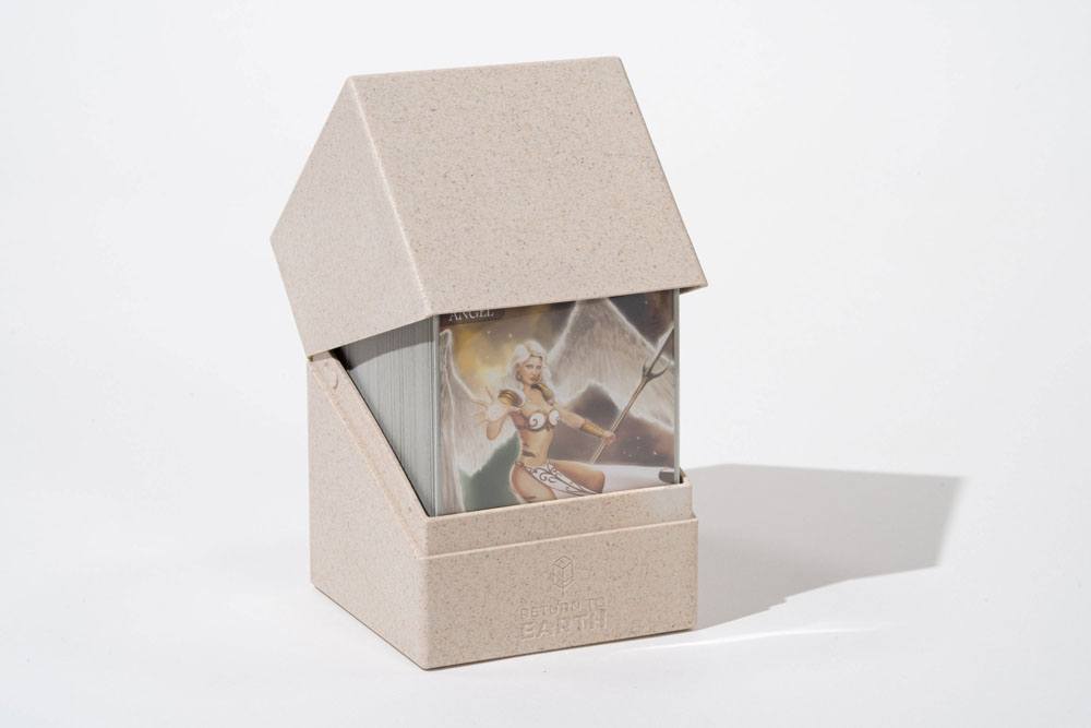 Deck Box Ultimate Guard Return To Earth Boulder Deck Case 100+ taille standard Natural