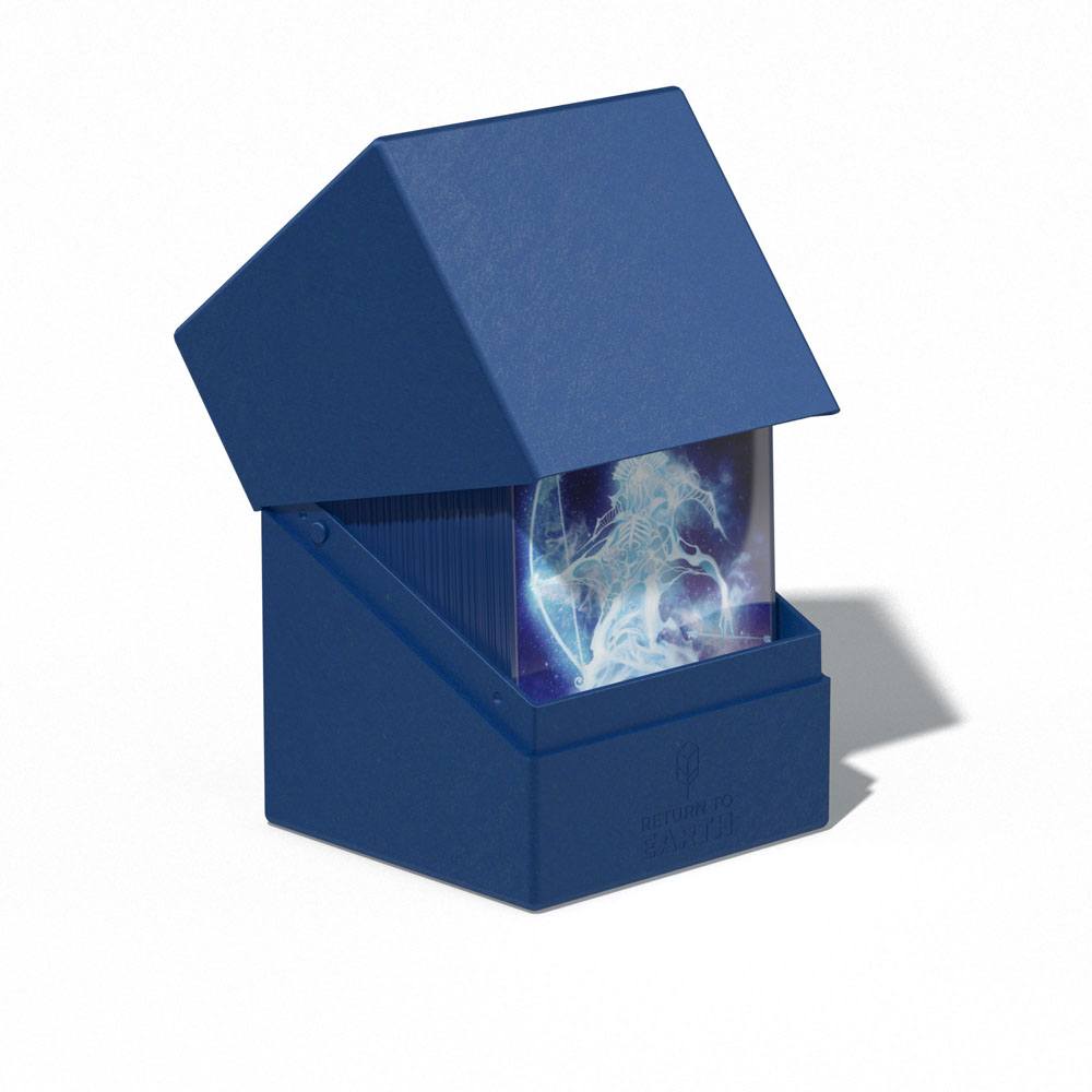Deck Box Ultimate Guard Return To Earth Boulder Deck Case 100+ taille standard Bleu