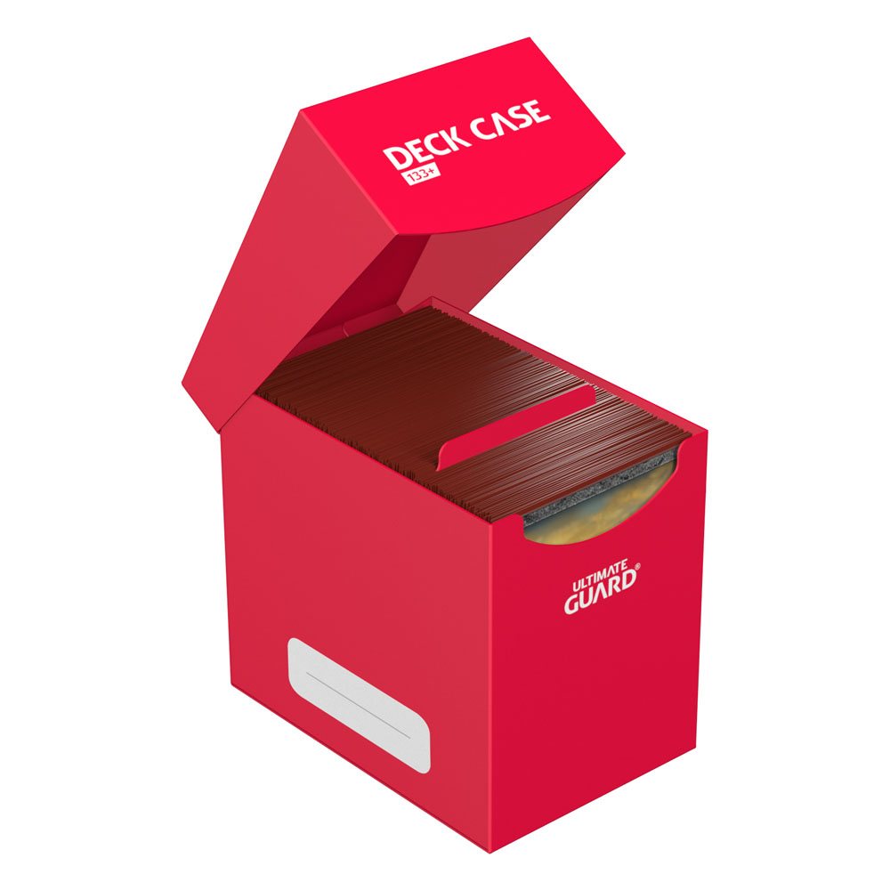 Deck Box Ultimate Guard boîte pour cartes Deck Case 133+ taille standard Rouge