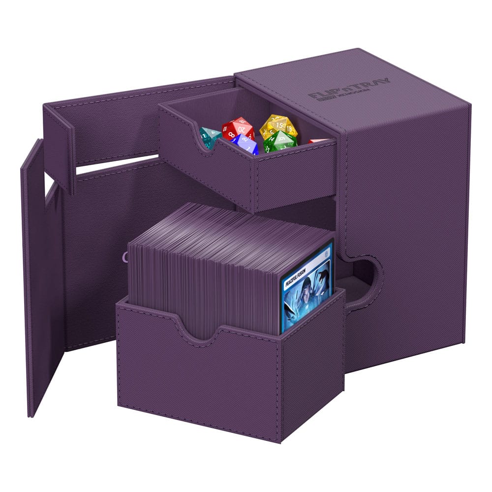 Deck Box Ultimate Guard Flip`n`Tray 133+ XenoSkin Violet