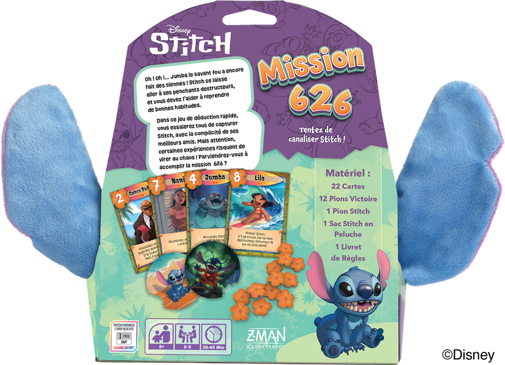 Disney Stitch The Fix for 626 - Un Jeu Love Letter