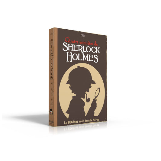 Livre Jeu - Bd Sherlock Holmes - 4 enquêtes