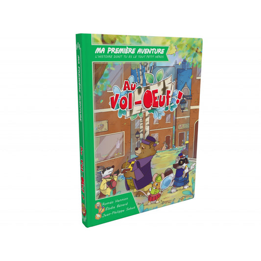 Livre jeu - Ma 1ère aventure : Au vol d'œuf
