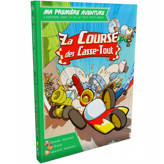 Livre jeu - Ma 1ère aventure : La course des Casse-Tout
