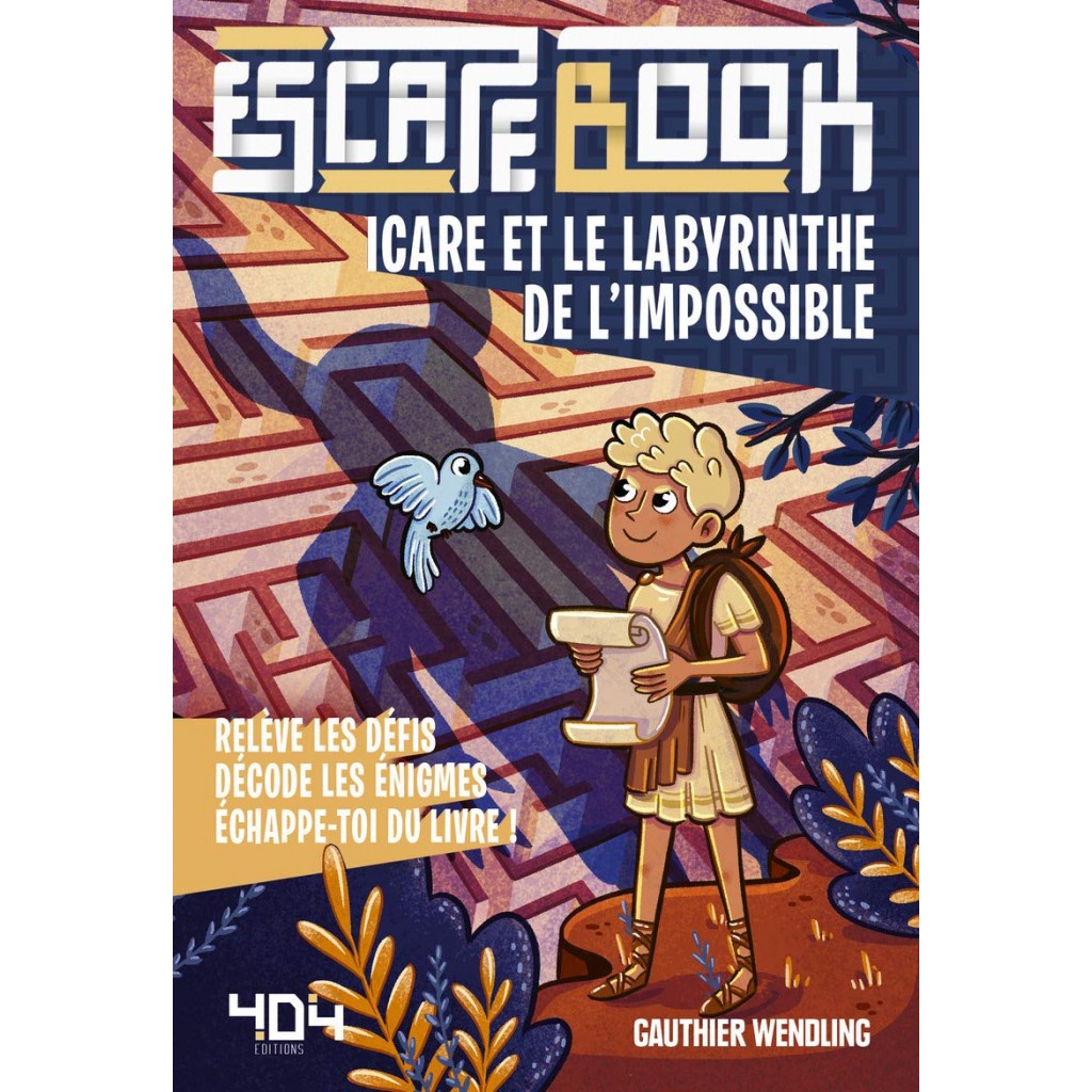 Escape Book Kids - Icare et le labyrinthe de l'impossible