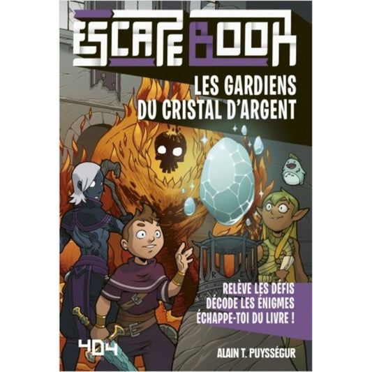Escape Book Kids - Les gardiens du crystal d'argent