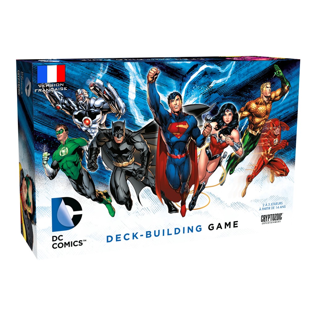 DC comics Deck building