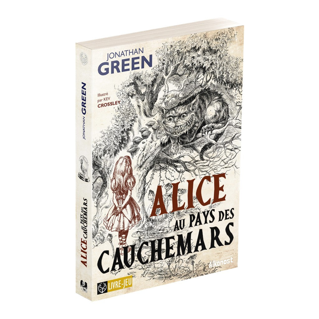 Livre jeu - Alice au pays des cauchemards