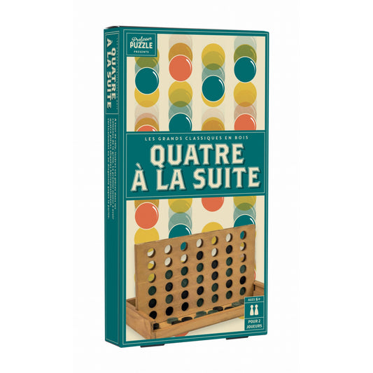 Jeu en Bois Vintage - Quatre à la suite