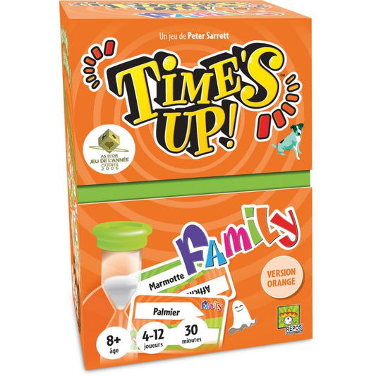 Time's up family orange