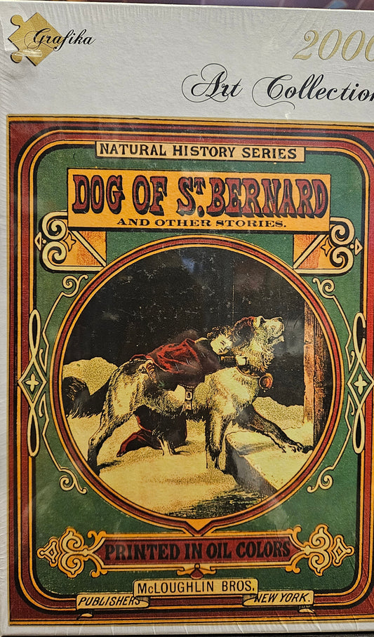 Puzzle 2000 Pièces Couverture de Saint Bernard