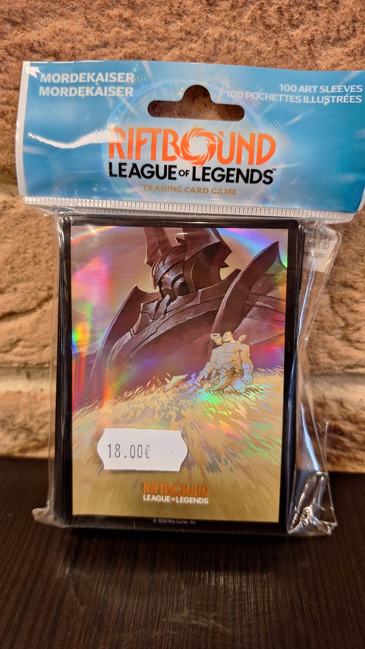 Riftbound : Radiance - 100 Art Sleeves #4 LOL League of Legends