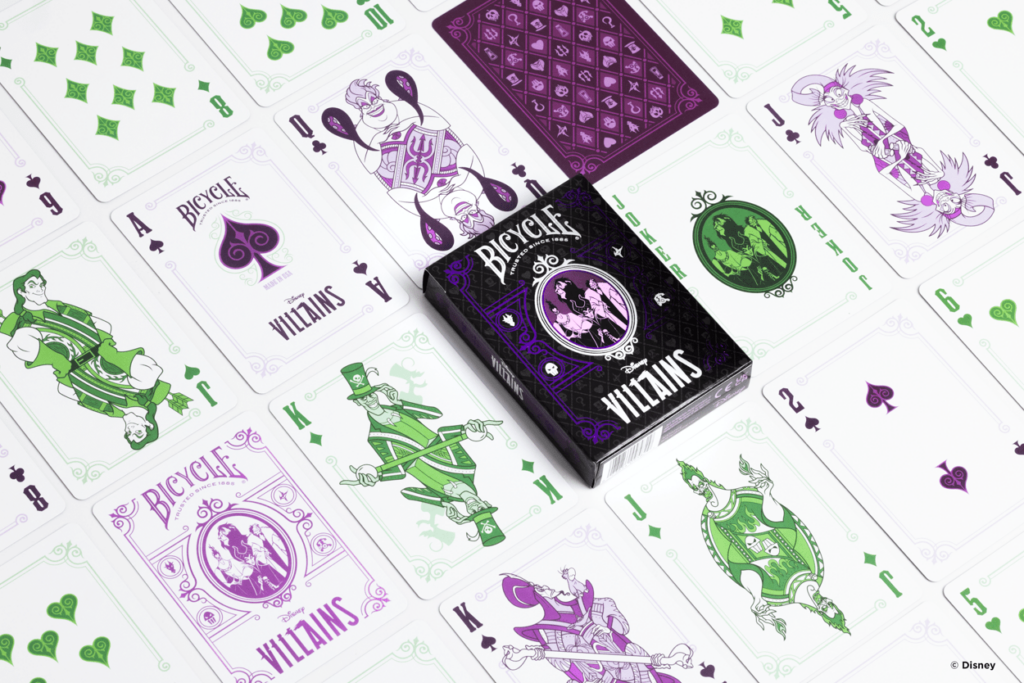 Cartes Bicycle - Disney Villains Violet