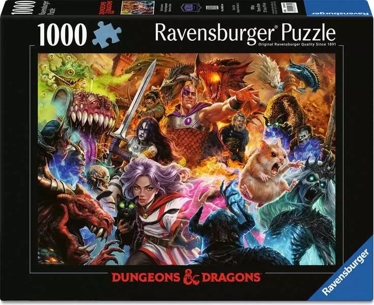 Puzzle 1000 P - D&D - Rencontres critiques