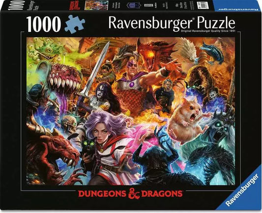 Puzzle 1000 P - D&D - Rencontres critiques