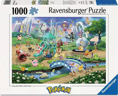 Puzzle 1000 P - Pokémon - Évoli dans le parc
