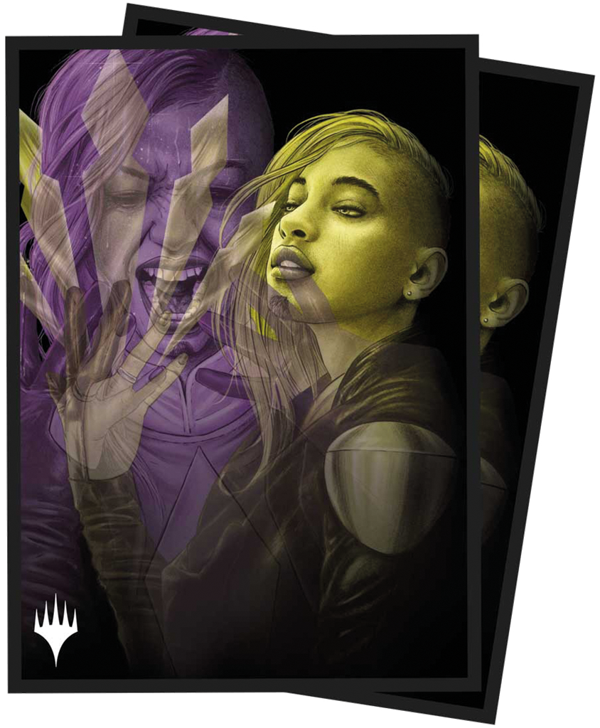 MTG : Duskmourn 100ct Deck Sleeves Alt Char. 3