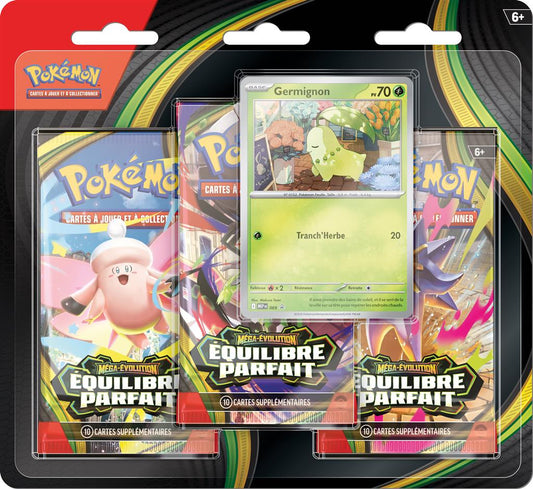 Pokémon ME03 Equilibre parfait : pack 3 boosters