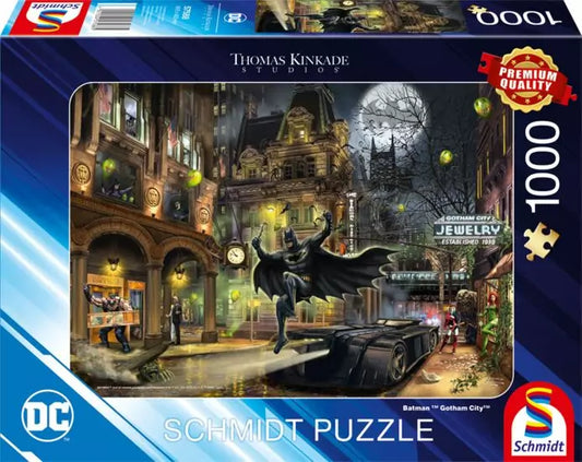 Puzzle DC Comics 1000 pcs - Batman : Gotham  City [57588]