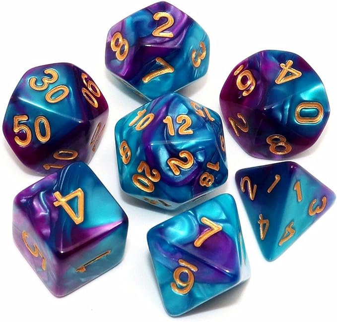 JDR Set de 7 dés