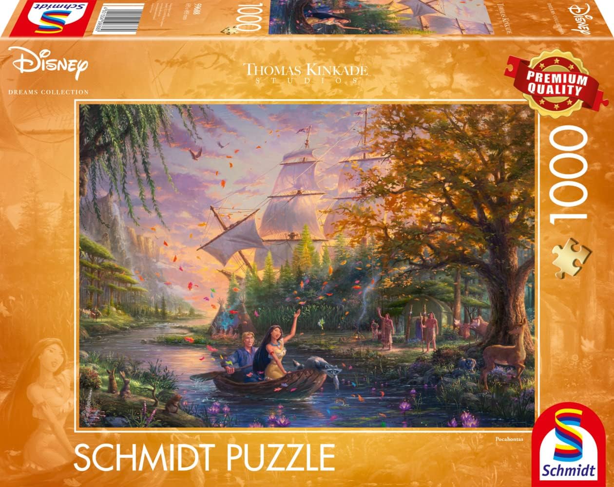 Puzzle Disney 1000 pcs - Pocahontas [59688]