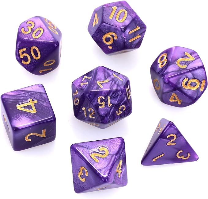 JDR Set de 7 dés