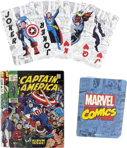 Jeu de 54 cartes basiques - Marvel