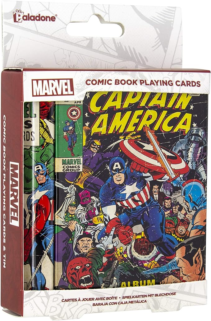 Jeu de 54 cartes basiques - Marvel