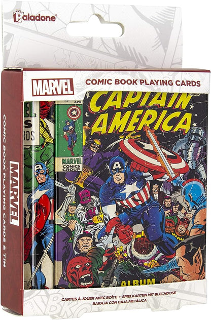 Jeu de 54 cartes basiques - Marvel