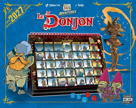Calendrier 2027 - 365 aventures - Le Donjon 2027