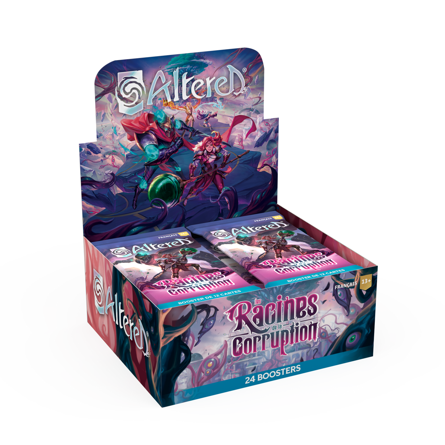 PRECO Altered set 6 - Roots of Corruption - Lot 3 Displays (24 boosters) FR + 3 Boosters Collector EN