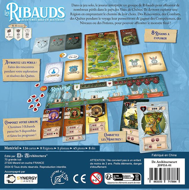 Les Ribauds : Aventures solo en Austerion