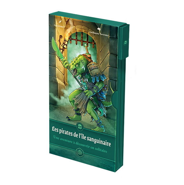 Livre Jeu Solo - Les Pirates de L'ile Sanguinaire