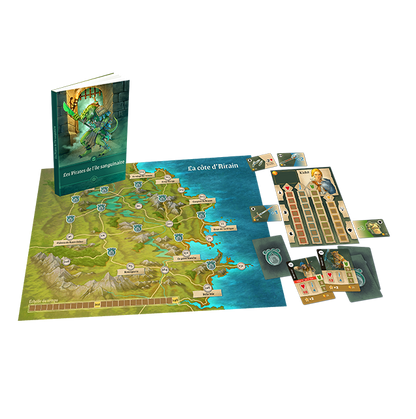 Livre Jeu Solo - Les Pirates de L'ile Sanguinaire