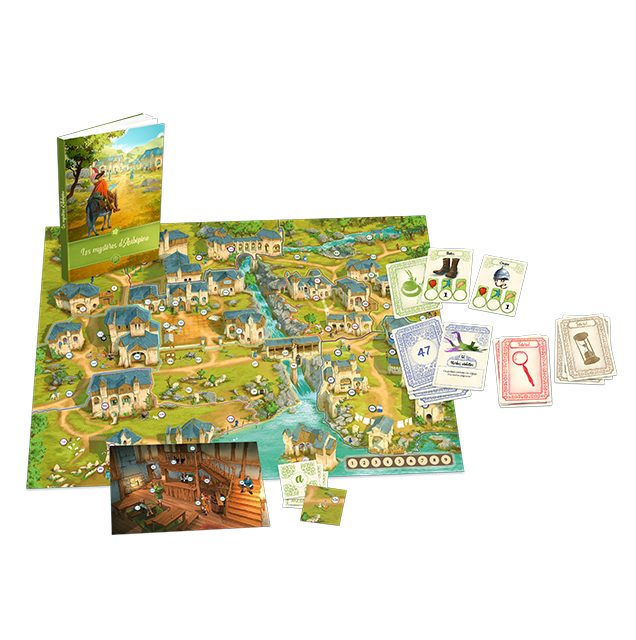 Livre Jeu Solo - Les Mysteres d'Aubepine